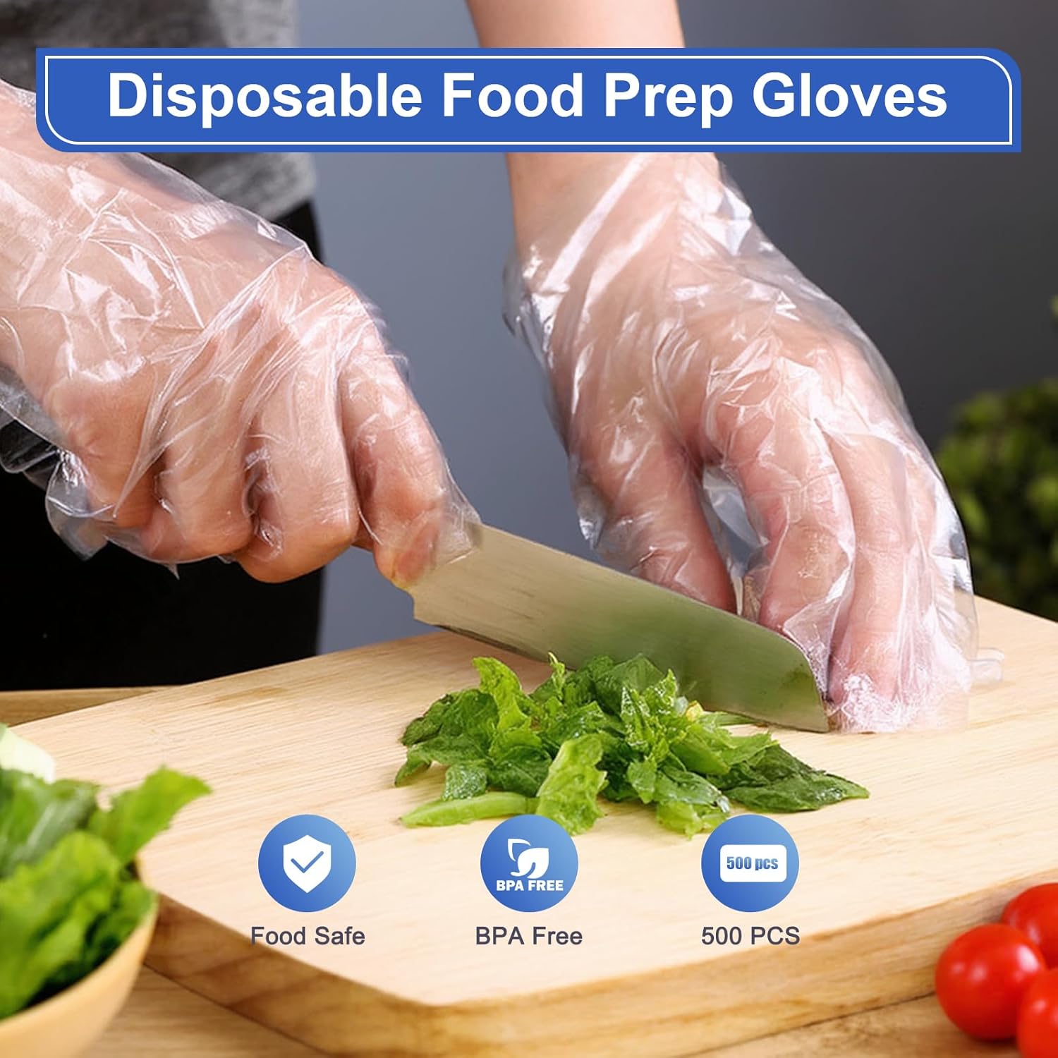 500 Pcs Disposable Food Prep G - Latex Disposable Glove avaliação e preço