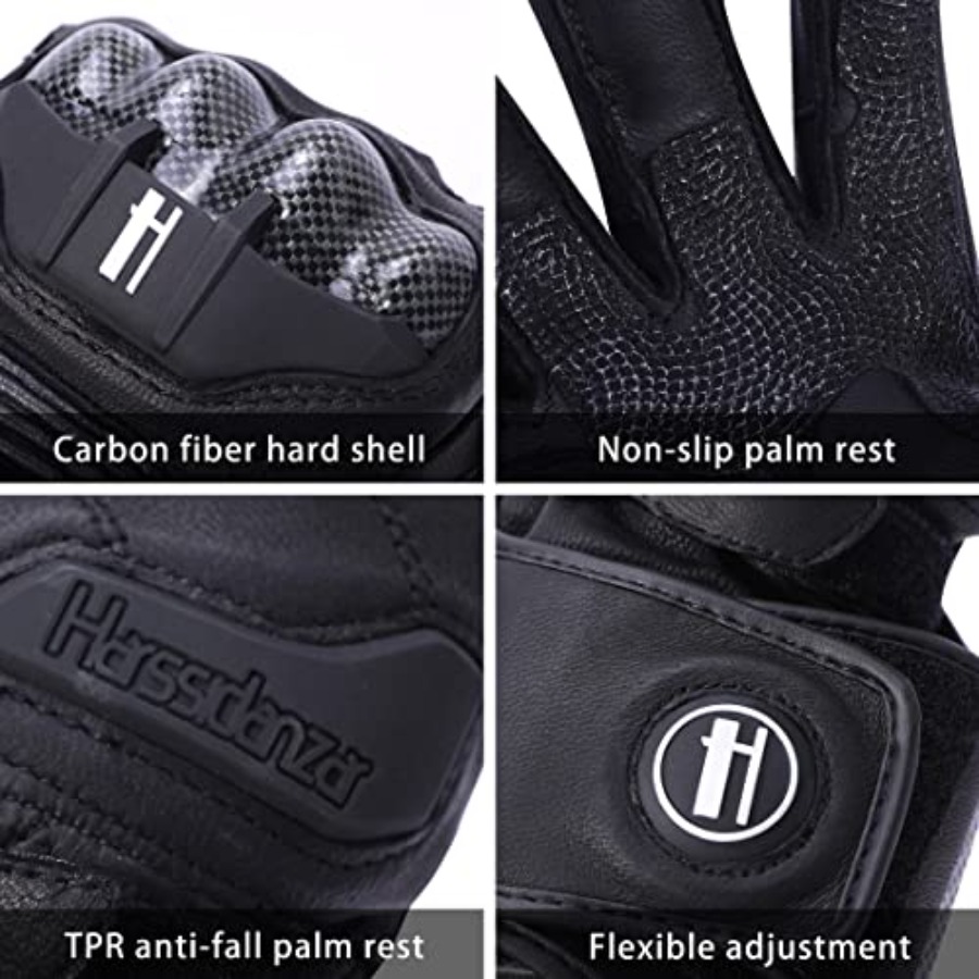 Motorcycle gloves for powerspo - Motorcycle Glove Knuckle avaliação e preço
