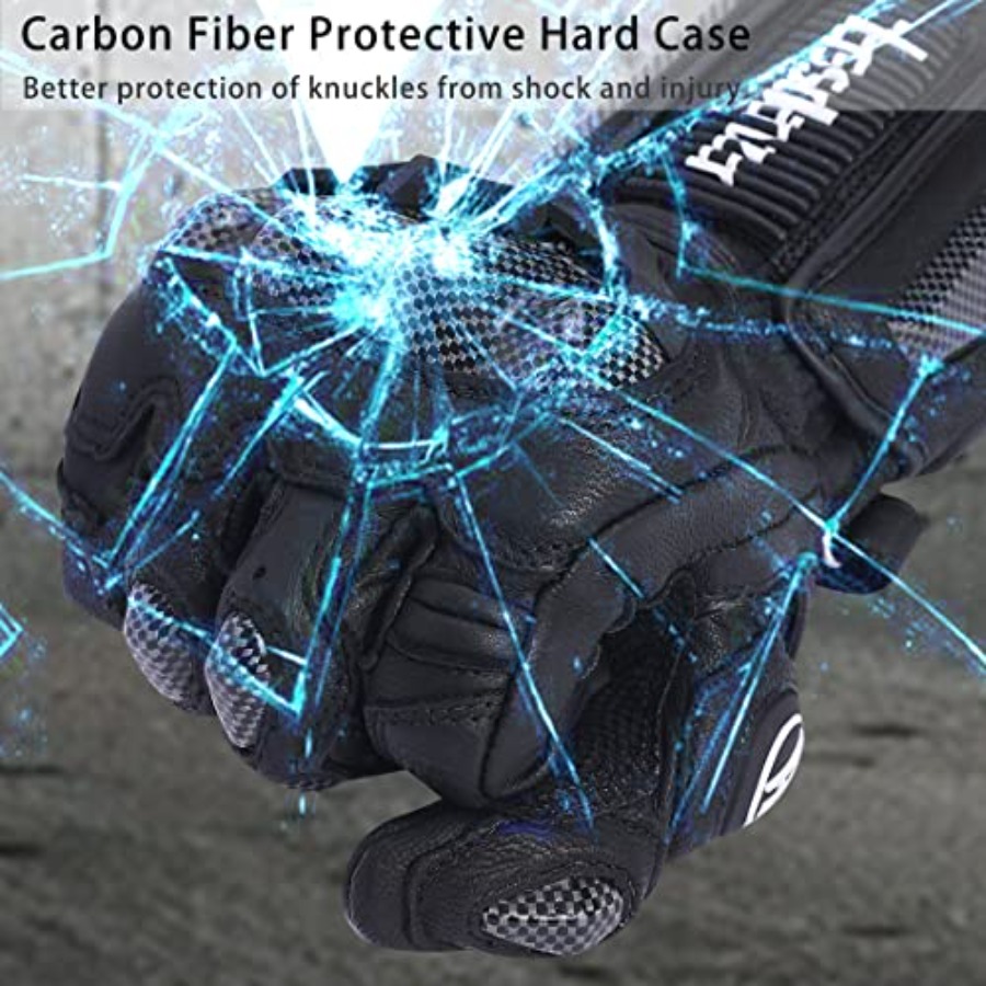 Motorcycle gloves for powerspo - Motorcycle Glove Knuckle avaliação e preço