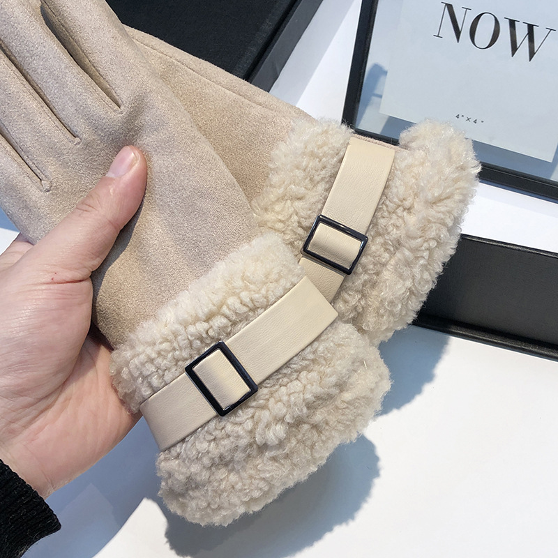 Women's Winter Gloves Thickene - Wool Glove Lined avaliação e preço
