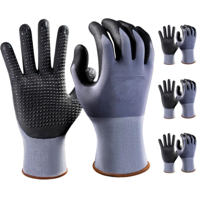 Micro-Foam Safety Work Gloves  - Nitrile Mechanic Glove avaliação e preço