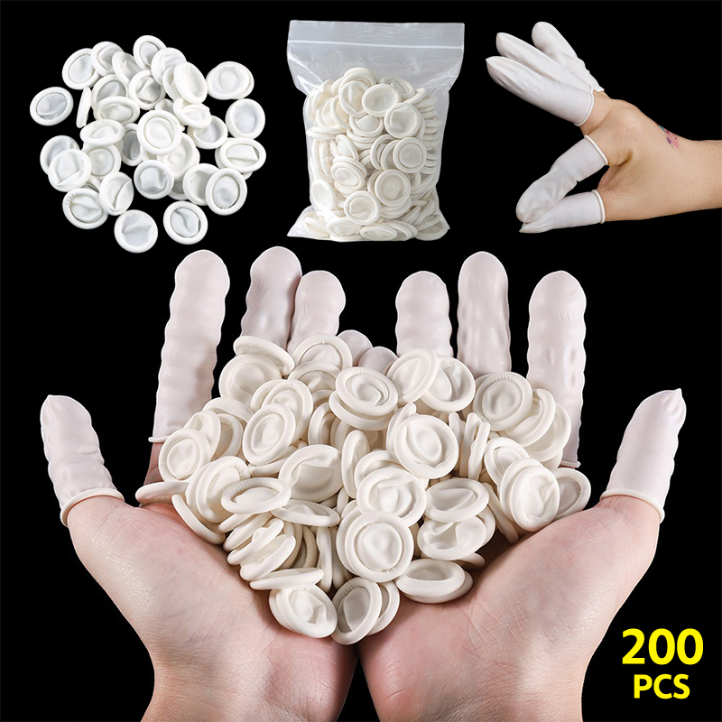 200Pcs/bag Disposable Latex Ru - Latex Disposable Glove avaliação e preço