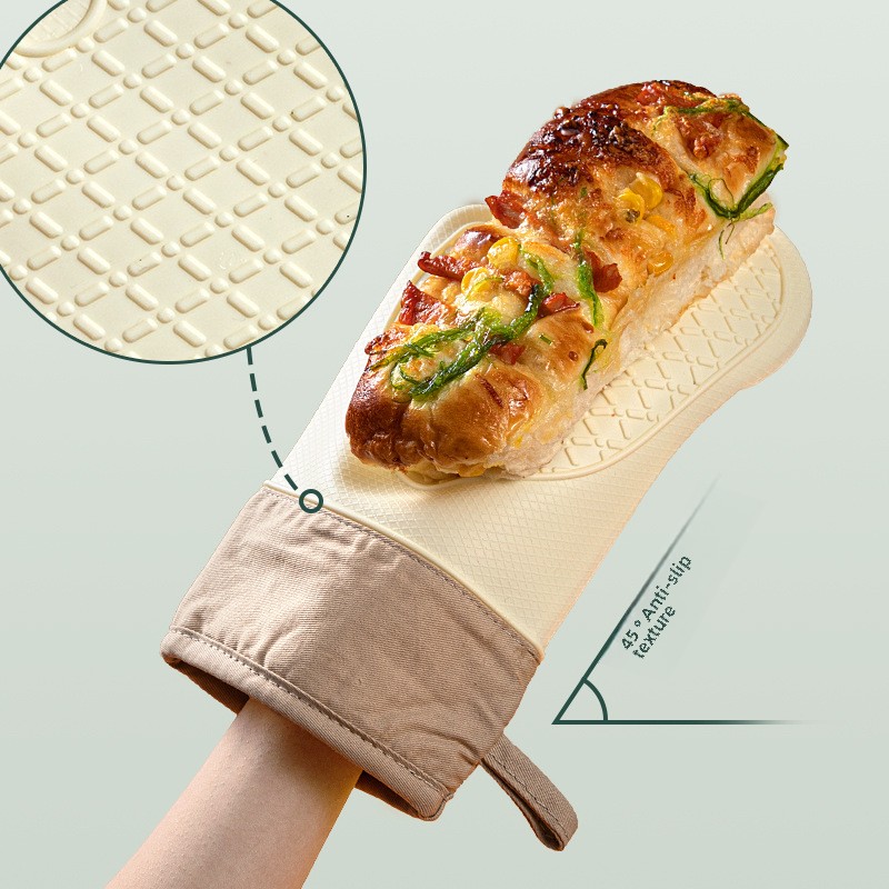 Heavy Duty Silicone Heat Resis - Oven Mitt Silicone avaliação e preço