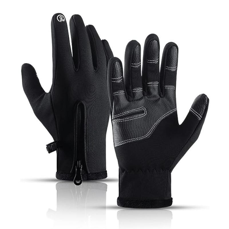 Winter Warm Gloves Men Women T - Leather Driving Glove avaliação e preço
