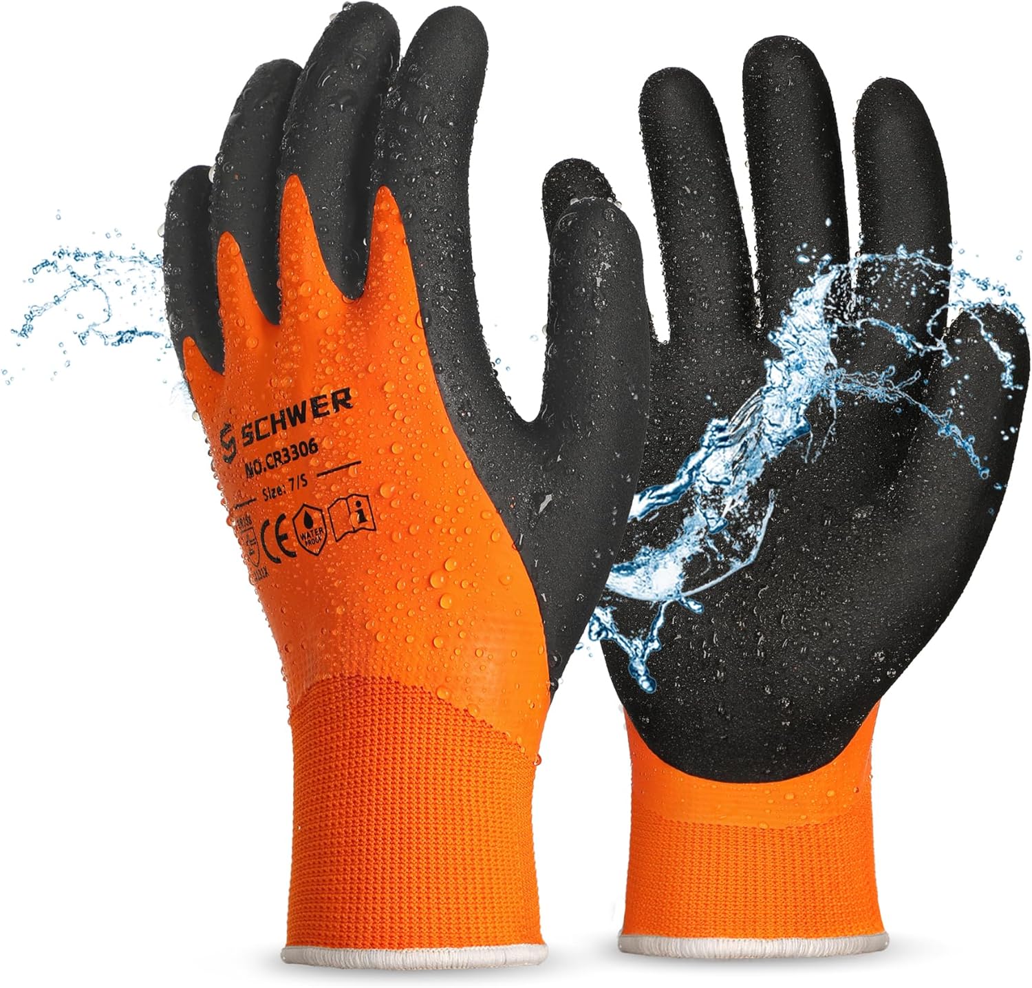 2 Pairs Waterproof Work Gloves - Gardening Glove Waterproof avaliação e preço