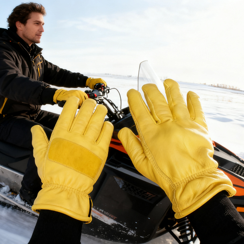 Mens Motorcycle Winter Gloves  - Winter Glove Insulated avaliação e preço