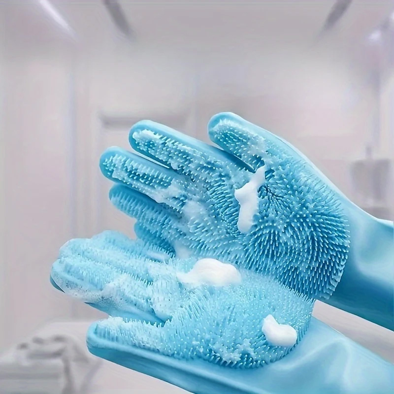 Pet Bathing & Massage Silicone - Rubber Glove Cleaning avaliação e preço