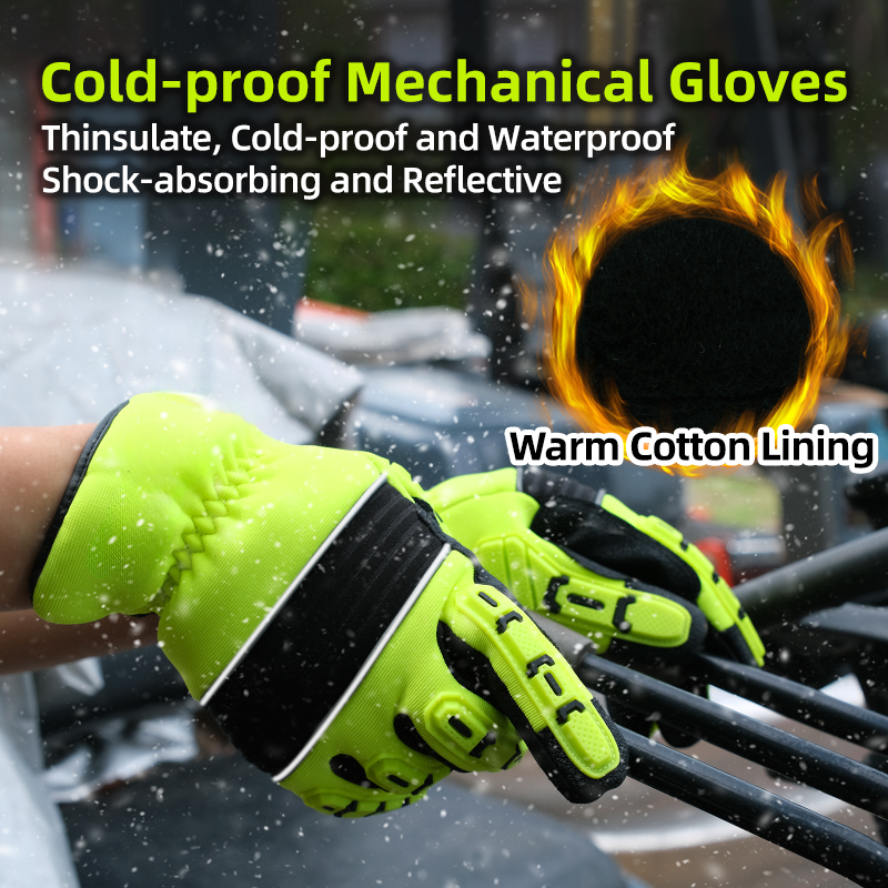 5mm TPR Impact Resistant, Cold - Work Glove Impact avaliação e preço