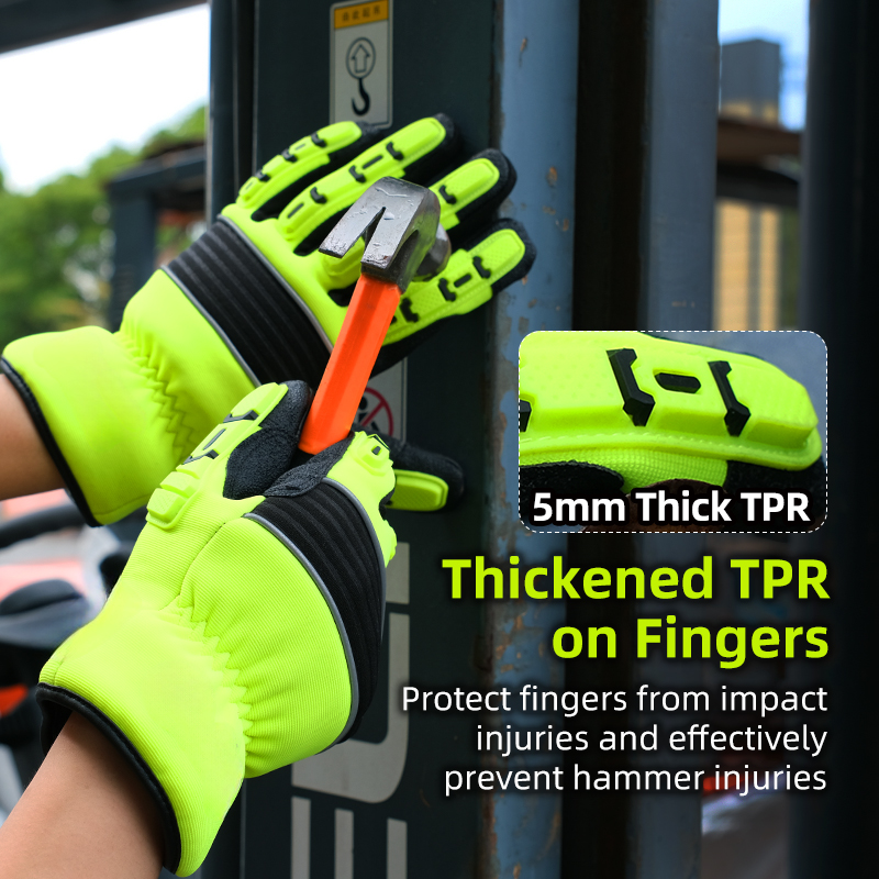 5mm TPR Impact Resistant, Cold - Work Glove Impact avaliação e preço