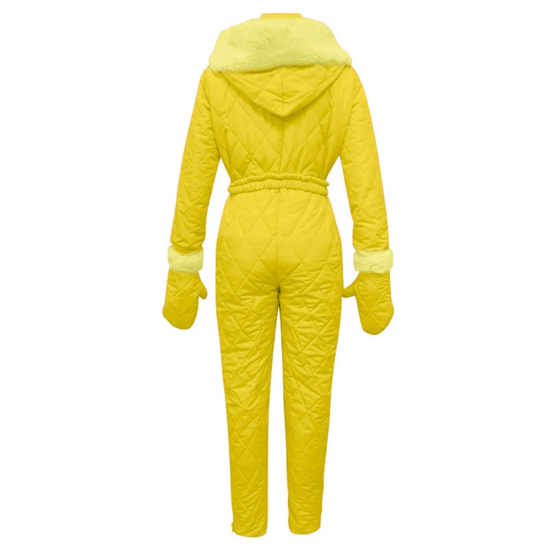 Couple's Solid Color Ski Suit, - Ski Glove Waterproof avaliação e preço