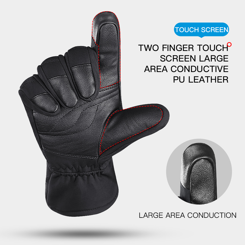 Winter Outdoor Cycling Ski Mou - Ski Glove Waterproof avaliação e preço