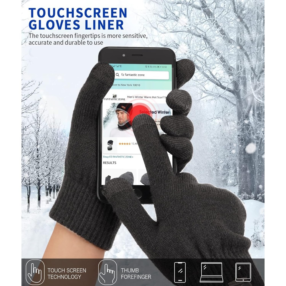 Women's Winter Touchscreen Woo - Wool Glove Lined avaliação e preço