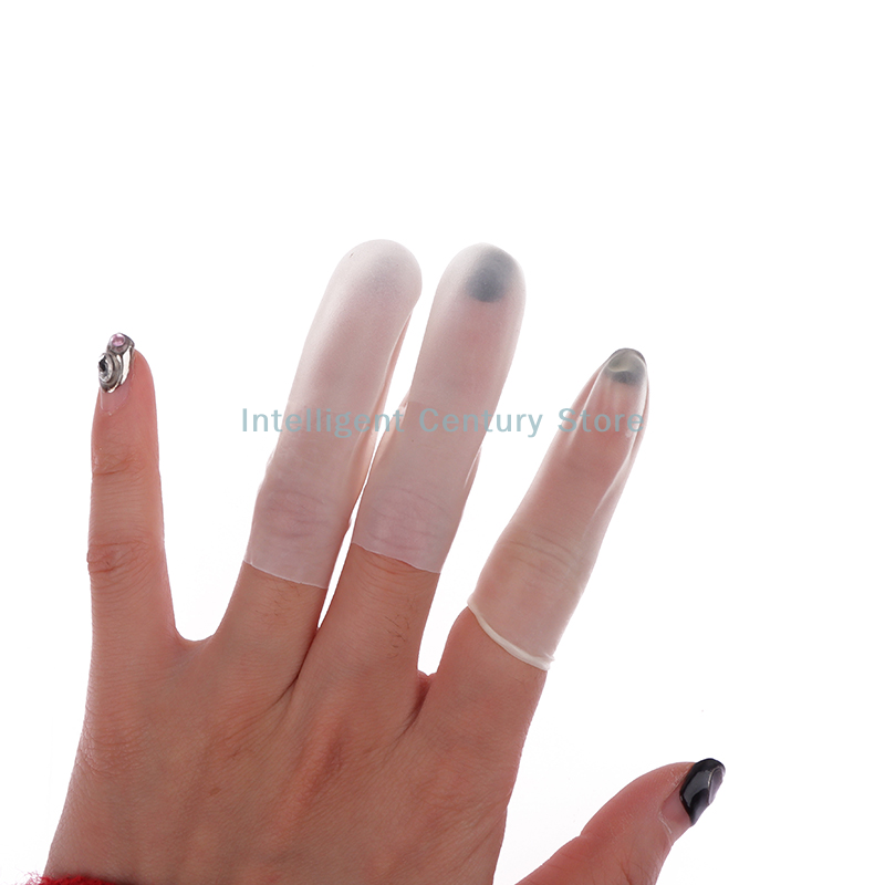 100 Pcs Rubber Non-slip Anti-s - Latex Disposable Glove avaliação e preço