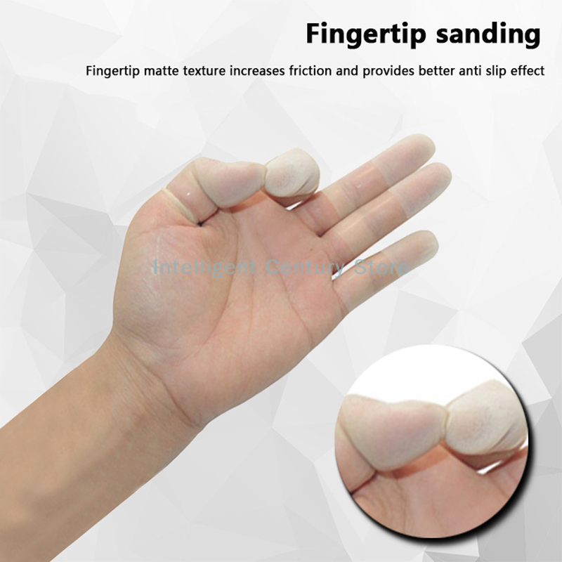 100 Pcs Rubber Non-slip Anti-s - Latex Disposable Glove avaliação e preço