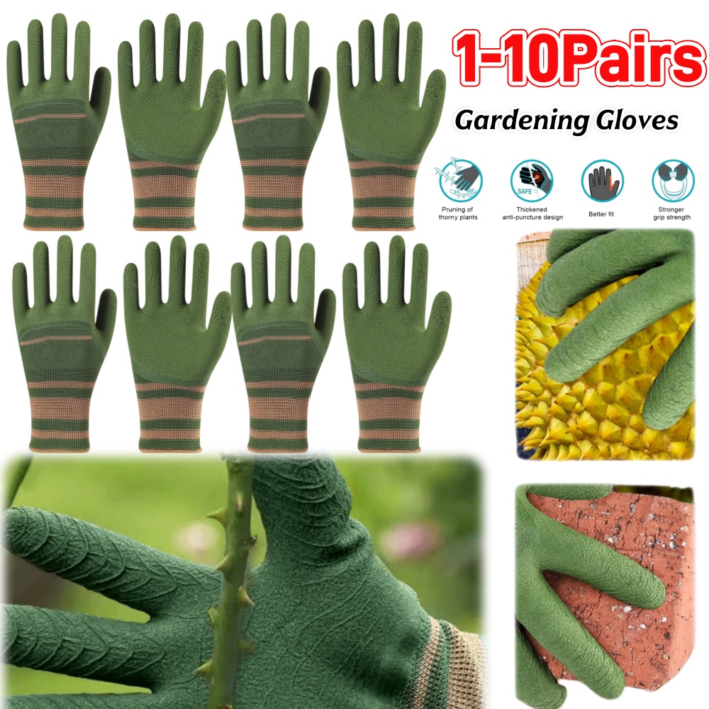 1-10Pairs Gardening Gloves Wat - Gardening Glove Waterproof avaliação e preço