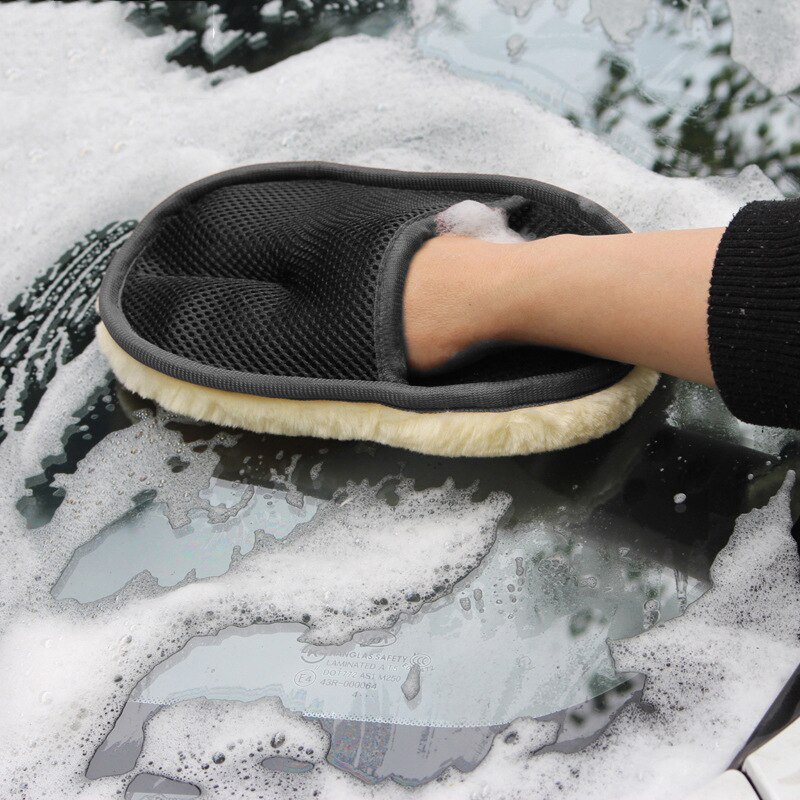 Car Wash Wool Gloves Thickened - Wool Glove Lined avaliação e preço