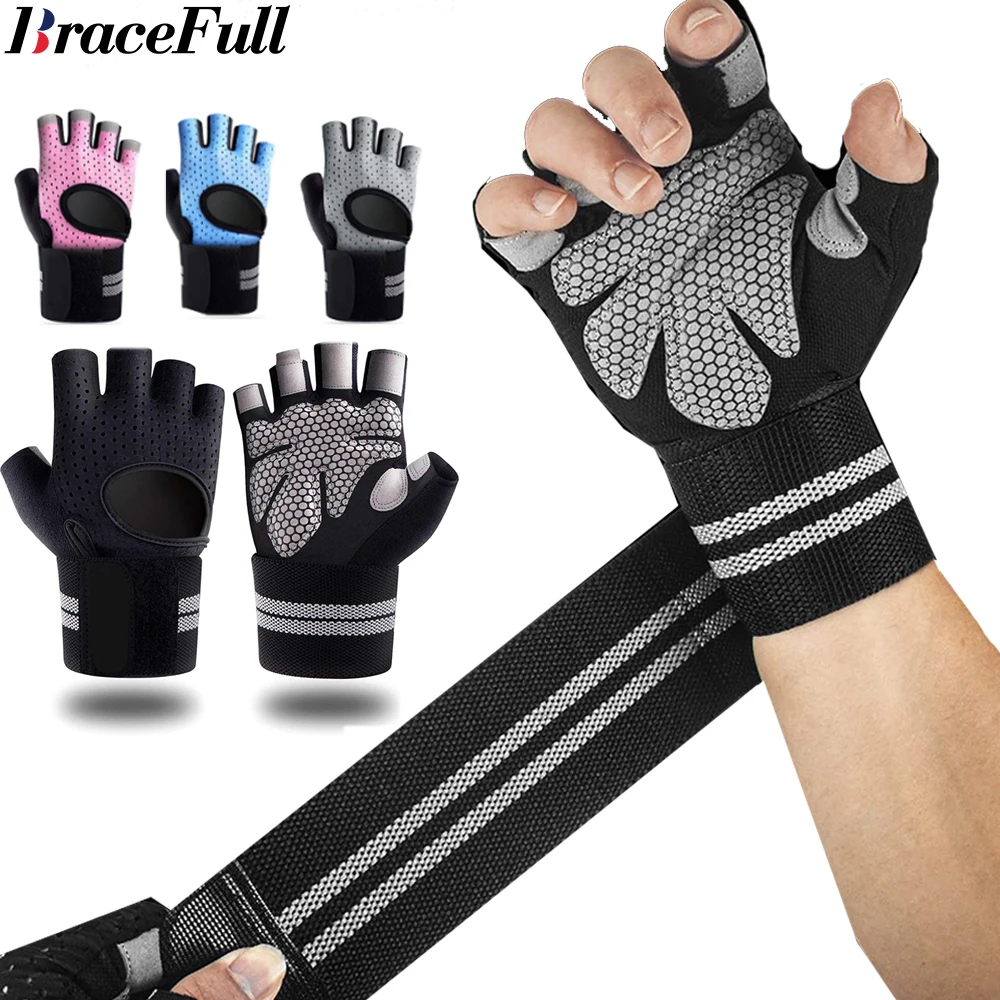 1Pair Half Finger Gym Fitness  - Workout Glove Gym avaliação e preço