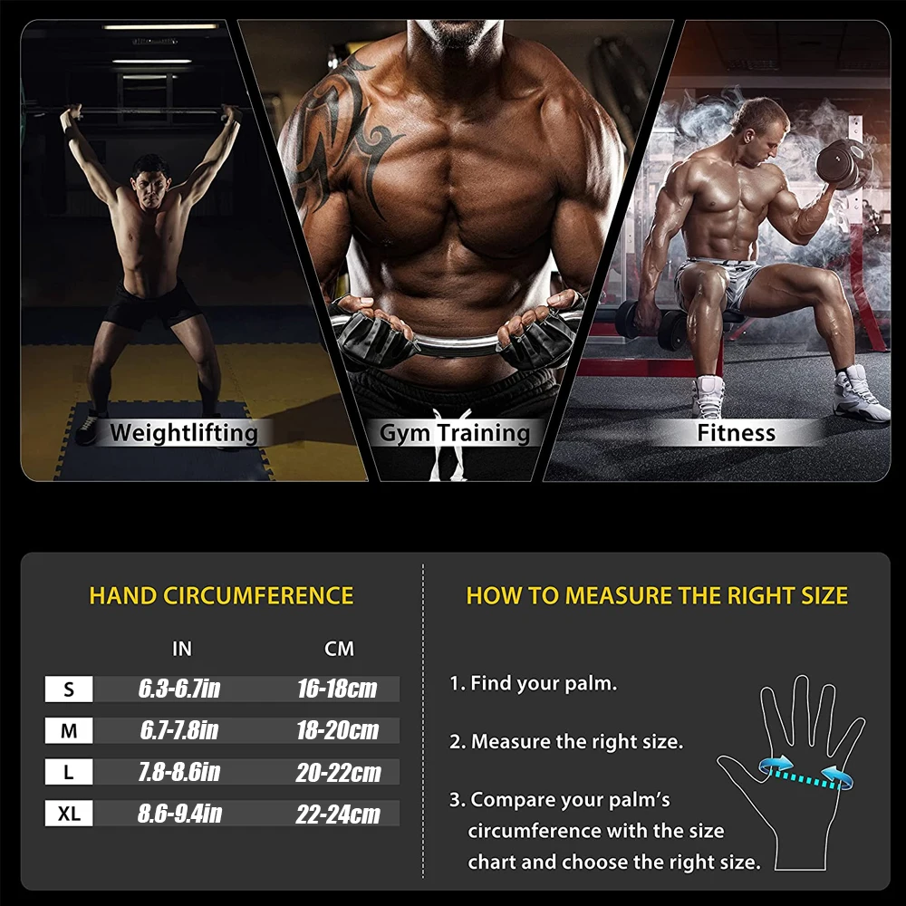1Pair Half Finger Gym Fitness  - Workout Glove Gym avaliação e preço