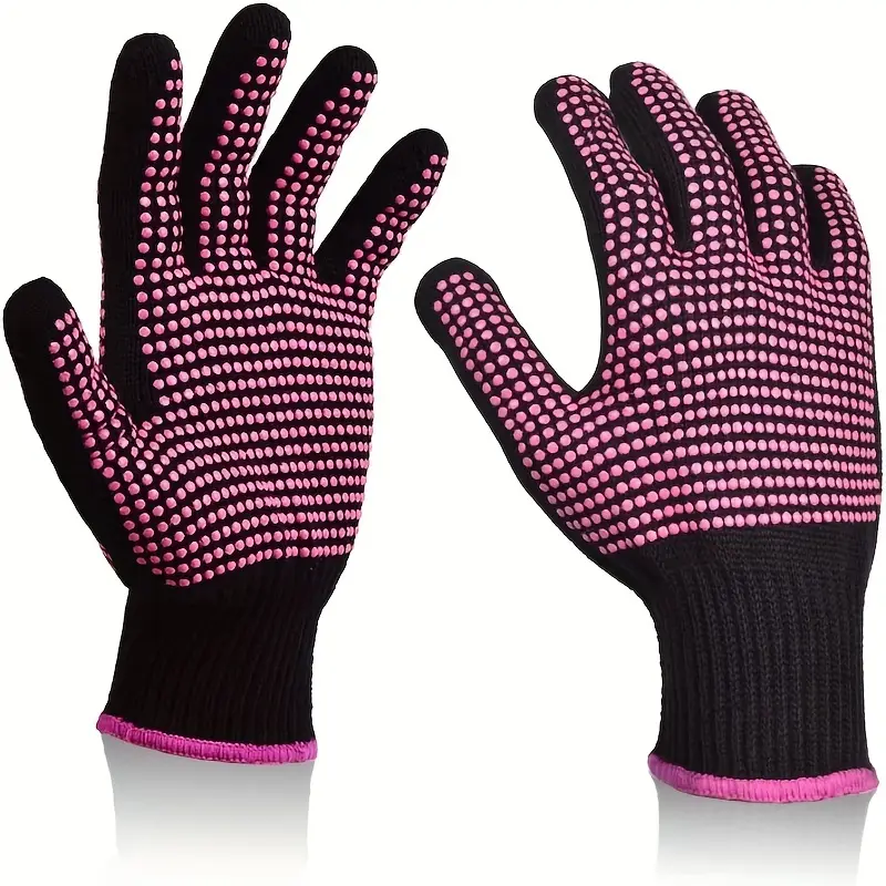 1 Pair Barbecue Anti-scald Glo - Oven Mitt Silicone avaliação e preço