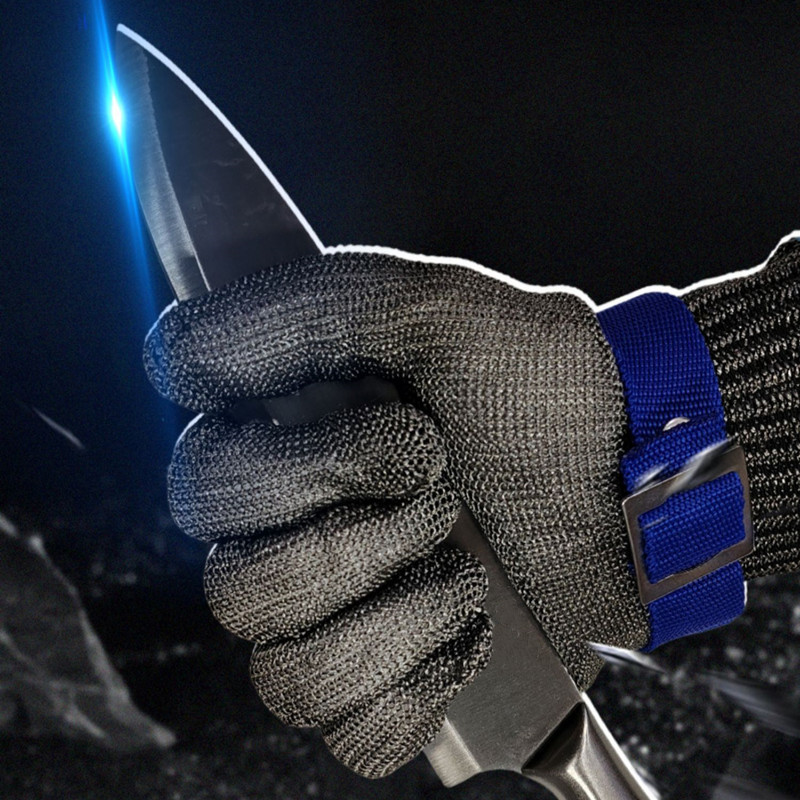 Anti-cut Mesh Metal Glove Safe - Cut Resistant Glove avaliação e preço