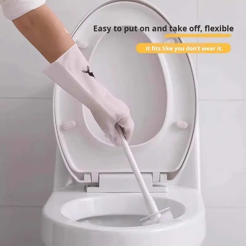 Waterproof Housework Cleaning  - Dish Glove Rubber avaliação e preço