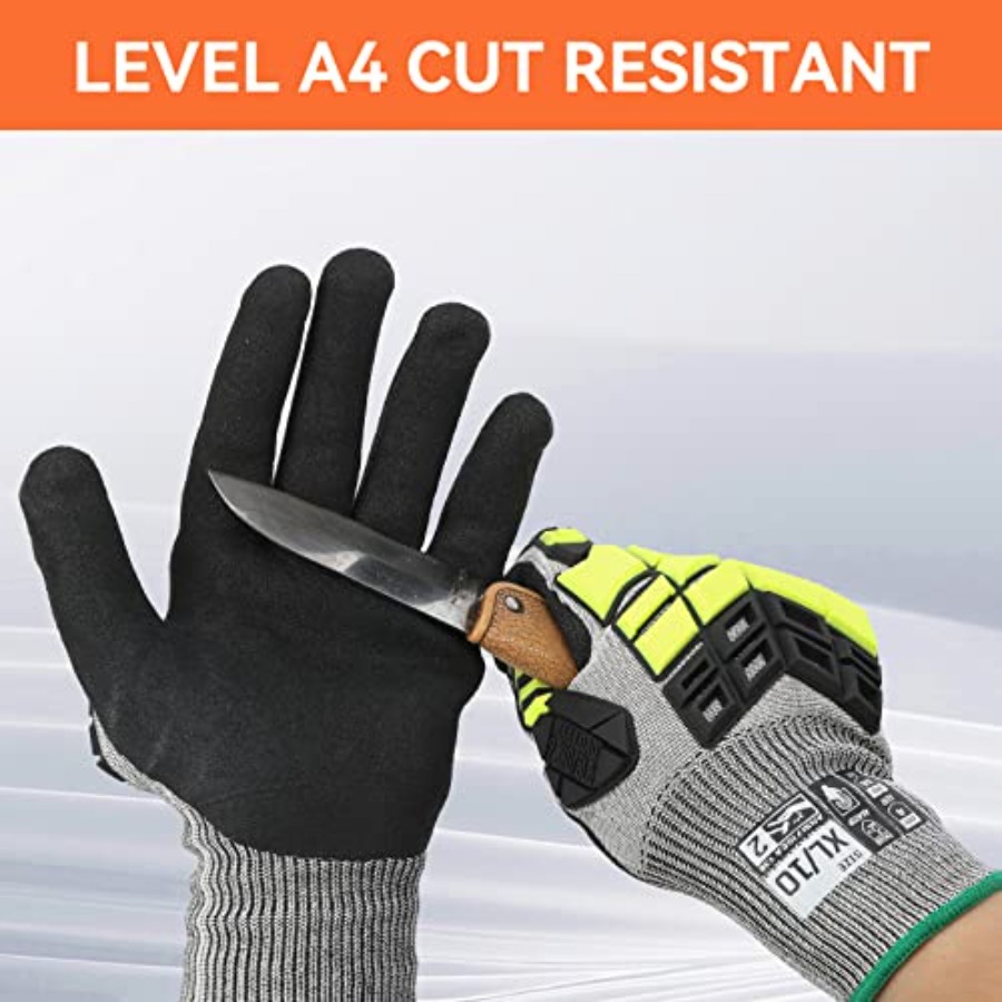 Safety Work Gloves, Impact Glo - Work Glove Impact avaliação e preço
