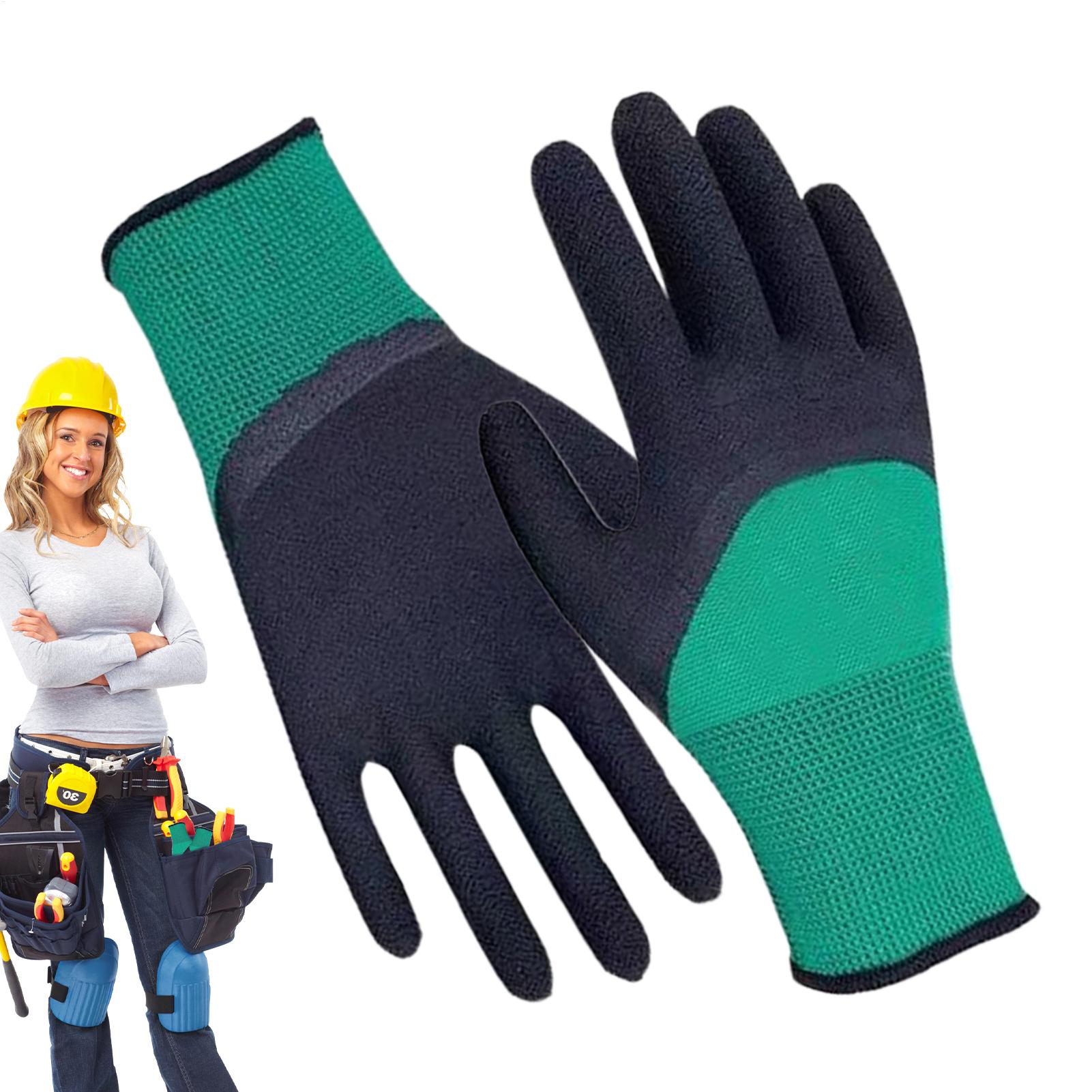 1 pair Womens Gardening Gloves - Gardening Glove Waterproof avaliação e preço