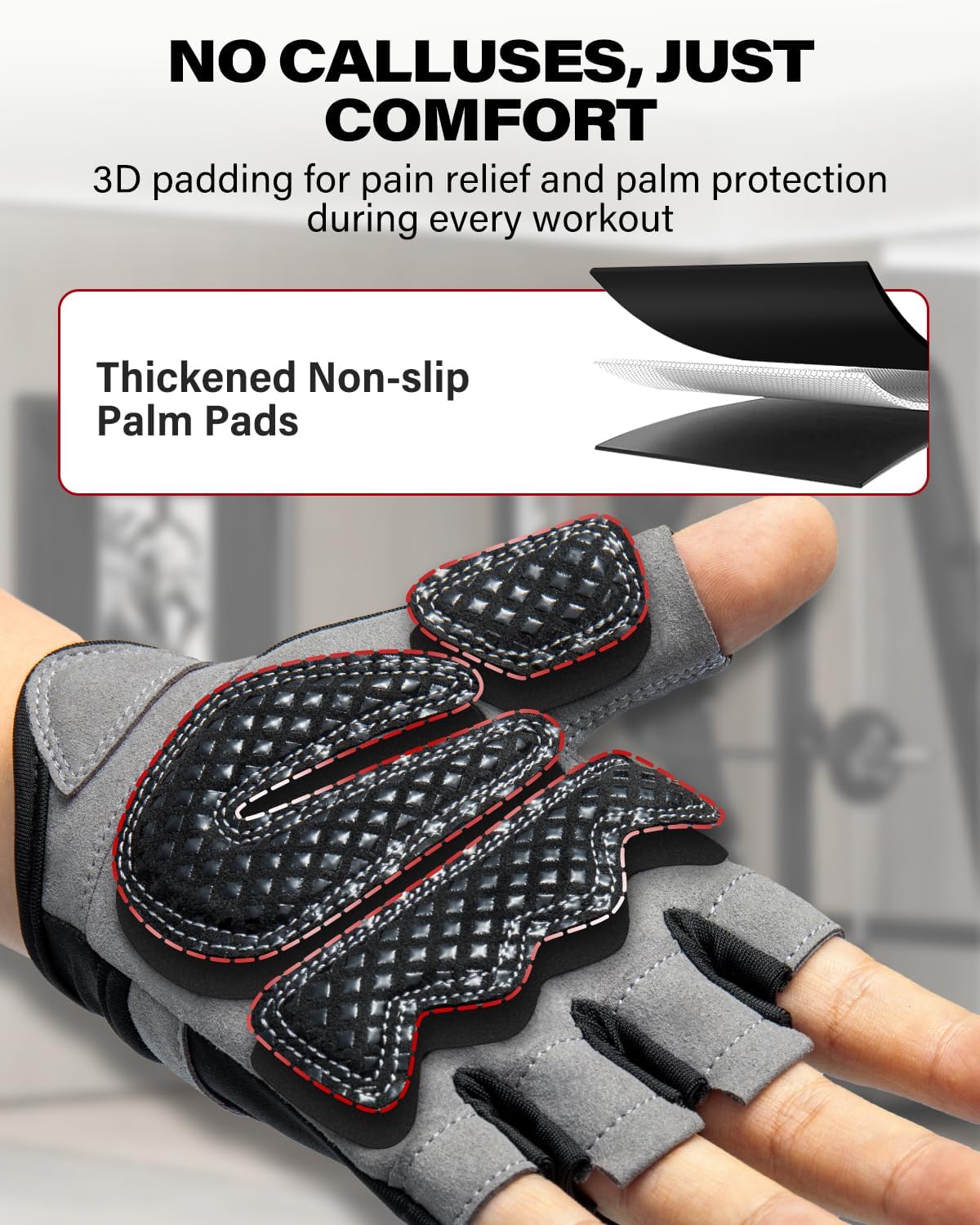 Workout Gloves for Men and Wom - Workout Glove Gym avaliação e preço