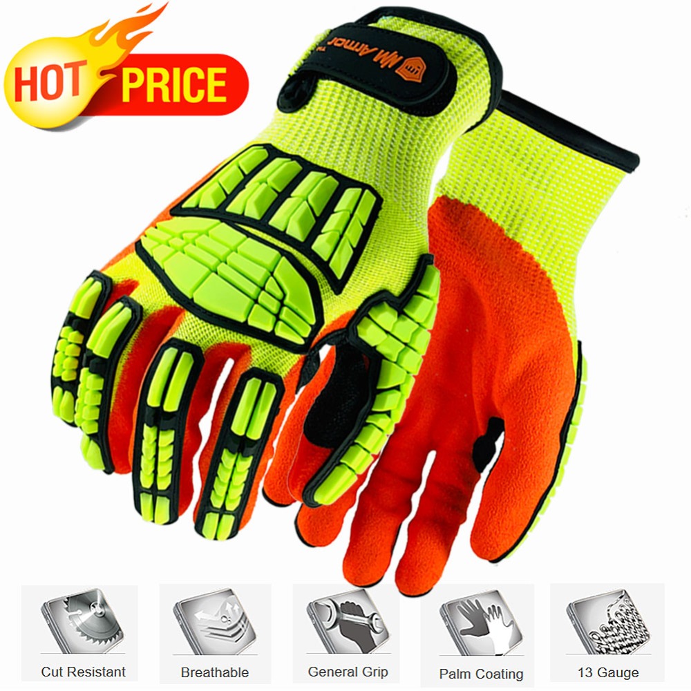 NMSafety Cut Resistant Level 5 - Work Glove Impact avaliação e preço