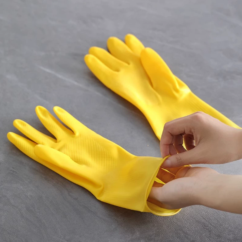 1/3/5/10PCS Rubber Gloves Wash - Dish Glove Rubber avaliação e preço