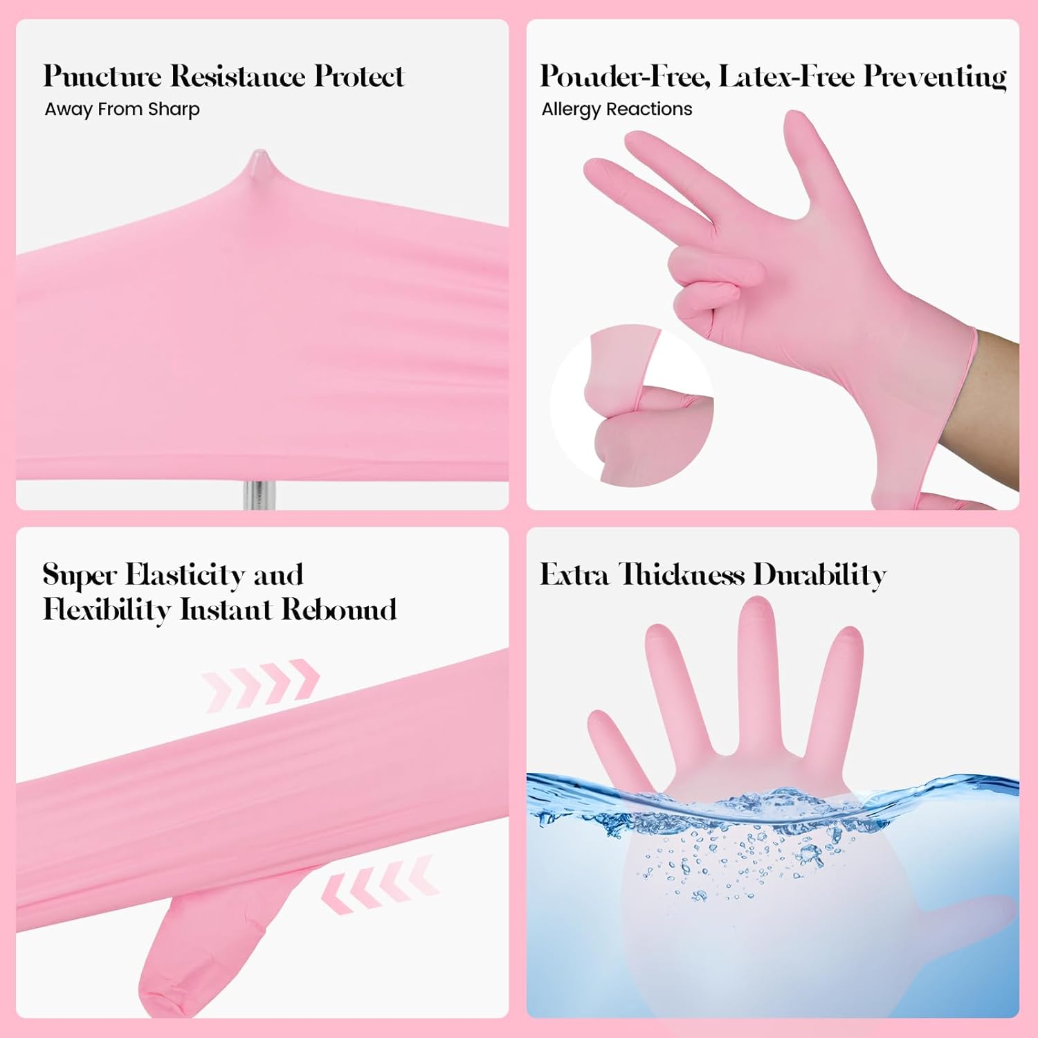 Kids Disposable Gloves for 3-8 - Latex Disposable Glove avaliação e preço