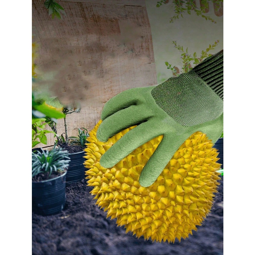 5/2 Pairs Nitrile Garden Glove - Cut Resistant Glove avaliação e preço