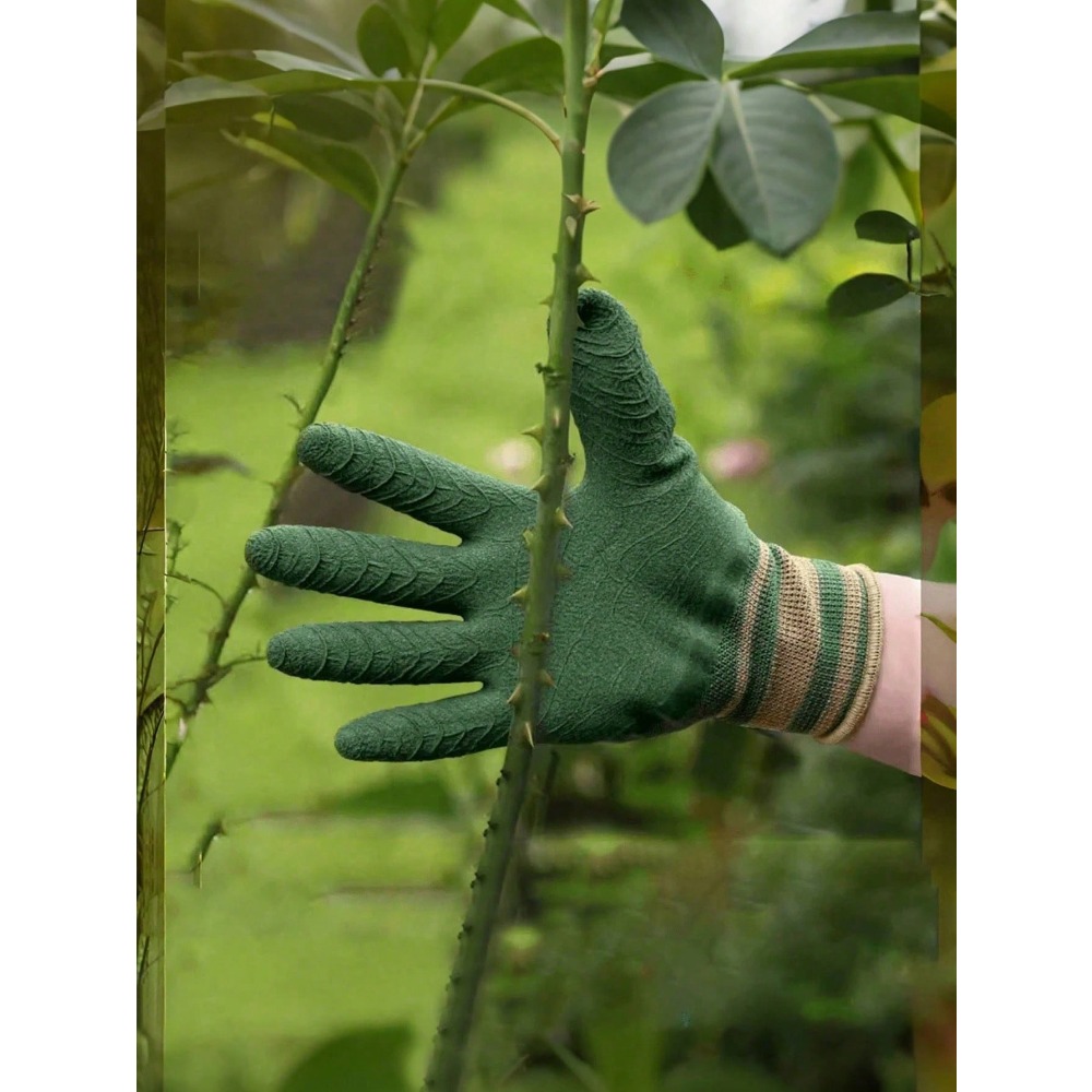 5/2 Pairs Nitrile Garden Glove - Cut Resistant Glove avaliação e preço