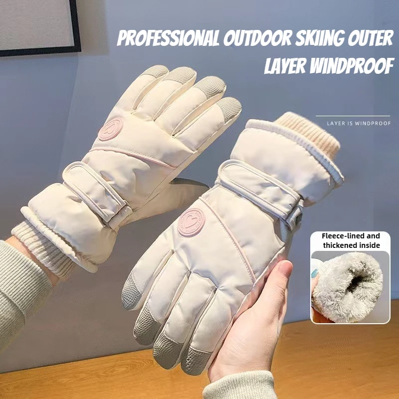 Hot Sale Winter Ski Gloves Fle - Winter Glove Insulated avaliação e preço