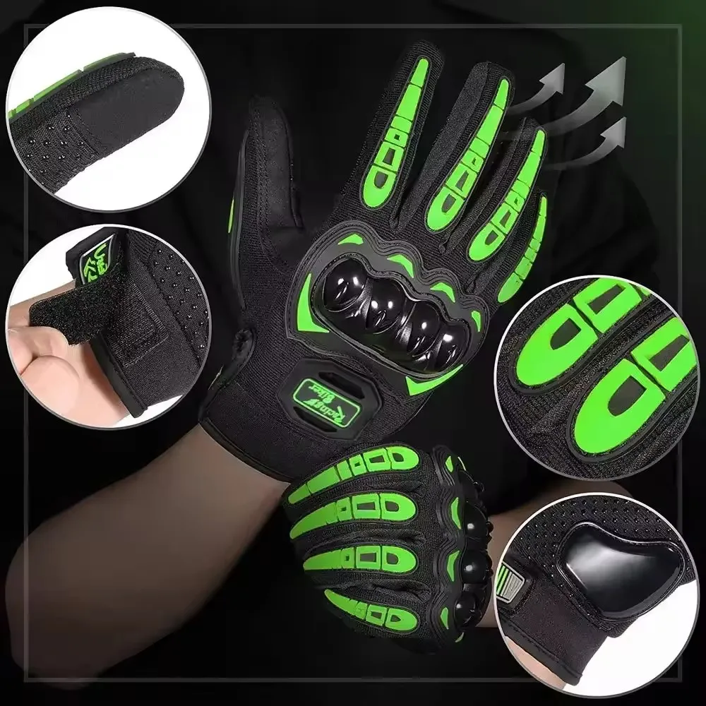 Summer Motorcycle Riding Glove - Motorcycle Glove Knuckle avaliação e preço