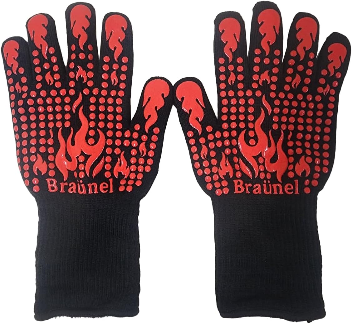 1472°F Heat Resistant BBQ Glov - Heat Resistant Glove avaliação e preço