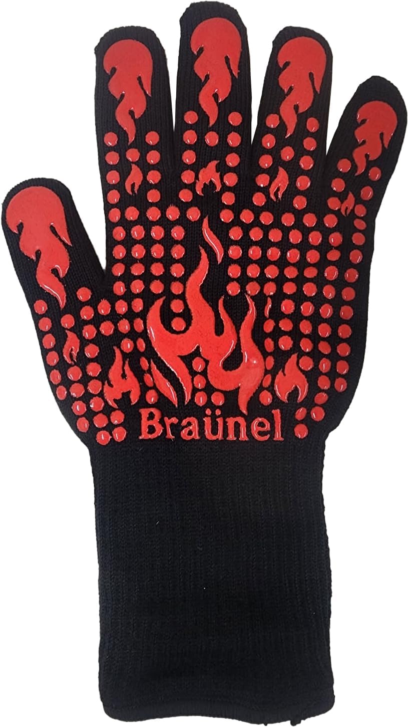 1472°F Heat Resistant BBQ Glov - Heat Resistant Glove avaliação e preço