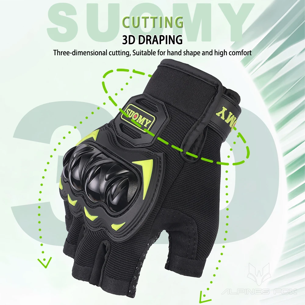 SUOMY Summer Motorcycle Gloves - Cycling Glove Padded avaliação e preço