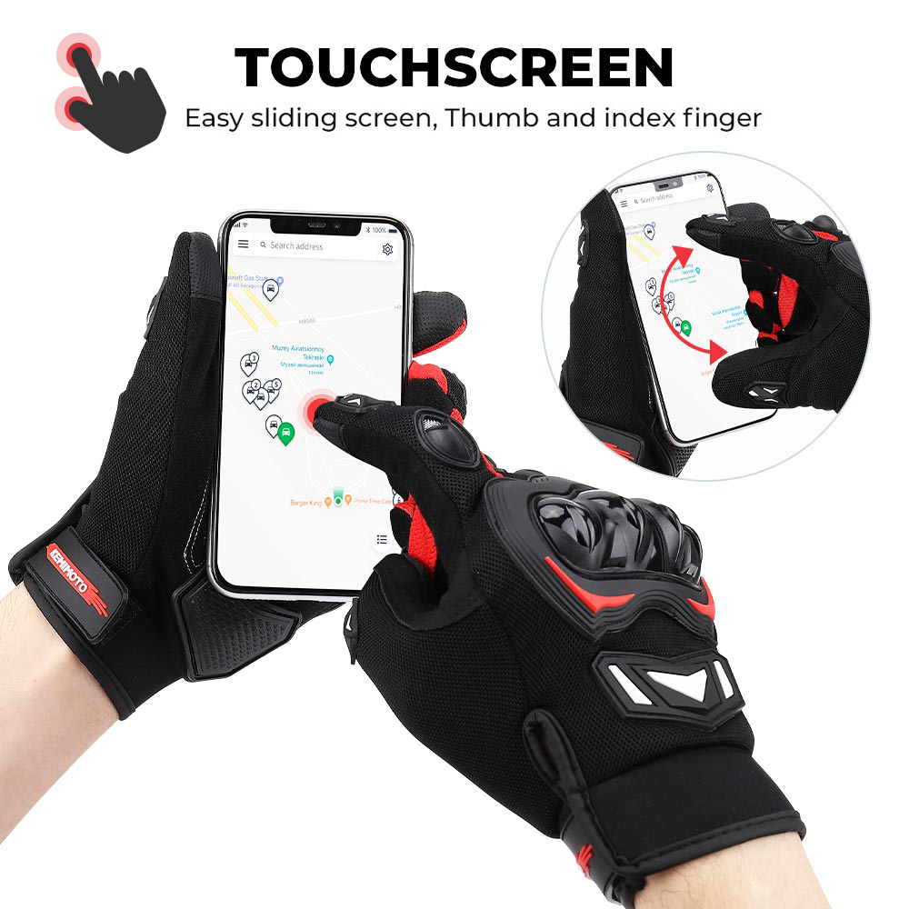 KEMITOUR Summer Motorcycle Glo - Cycling Glove Padded avaliação e preço